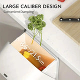 Hanging Smart Sensor Trash Can – Wall-Mounted Motion Sensor Bin with Lid for Kitchen Cabinets & Under Sink