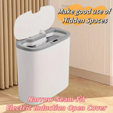 13L Motion Sensor Trash Can with Lid – Waterproof Slim Automatic Garbage Bin