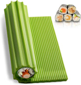 High-Quality Silicone Sushi Rolling Mat – Non-Stick Sushi Mat for Beginners & Kids