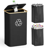 26 Gallon (100L) Kitchen Storage Bucket β With Lid & Reusable Inner Bag for Bottles, Cans, and Plastic Waste