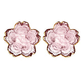 1-3PCS Japanese Style Small Glass Plates – Sakura Mini Dessert & Seasoning Bowls with Golden Border