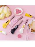 Japanese Cat Paw Food Tongs – Cute Stainless Steel Kitchen & BBQ Clip