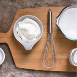 10-Inch Stainless Steel Manual Egg Beater β Kitchen Wire Balloon Whisk