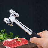 Double-Sided Meat Tenderizer Hammer – Steak & Pork Chop Pounder Tool