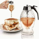 Plastic Honey Dispenser Bottle – Food-Grade Squeeze Jar with Lid & Stand