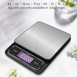 Digital Waterproof Kitchen Scale – 6kg/0.1g & 10kg/1g Stainless Steel Weighing Tool