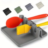 Silicone Tableware Drying Rack – Non-Slip Kitchen Utensil Organizer