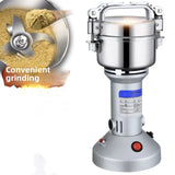 150G Electric Dry Food Grinder – Stainless Steel High-Speed Grain, Spice & Coffee Grinder Machine