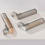 Portable Plastic Toothpick Case β Clear Holder for Travel, Kitchen, and Restaurant Use