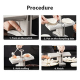 Automatic Dumpling Maker – Double-Head Pressing Die Wonton & Pie Mold
