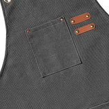 New Fashion Canvas Kitchen Apron β Adjustable Cross-Back Chef Apron for Men & Women