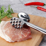 Double-Sided Meat Tenderizer Hammer – Steak & Pork Chop Pounder Tool