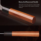 TURWHO Hand-Forged Japanese Chef Knife – 67-Layer Damascus Steel Santoku, Sashimi, Bread & Utility Kitchen Knife