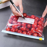 45PCS Reusable Zipper Food Storage Bags โ Stand-Up Ziplock Freezer Organizer Pouches