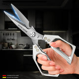 Multi-Functional Kitchen Scissors – Stainless Steel Poultry & Fish Shears