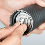 Professional Manual Coffee Grinder – All-Metal Anti-Slip Portable Burr Grinder