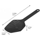 Large Strainer Spoon with Funnel Design – Fried Food & Vegetable Oil Drainer Kitchen Tool