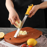 Stainless Steel Cheese Grater & Lemon Zester with Protective Cover β Multi-Purpose Kitchen Tool