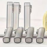 Portable Plastic Toothpick Case β Clear Holder for Travel, Kitchen, and Restaurant Use