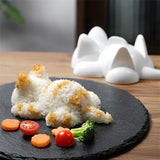 Cute Cat-Shaped Rice & Sushi Mold – DIY Kitchen Tool for Kids