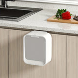 Hanging Smart Sensor Trash Can – Wall-Mounted Motion Sensor Bin with Lid for Kitchen Cabinets & Under Sink