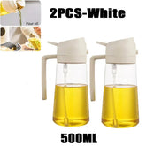Oil Dispenser Seasoning Accessories Oil Cruet Bottle Oil Spray Kitchen Utensils for Kitchen Barbecue Oils Sprayer Container
