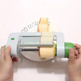 Manual Vegetable & Fruit Slicer – Multi-Function Safety Peeler & Corer