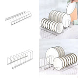 Stainless Steel Dish Draining Rack β Multipurpose Plate & Bowl Storage Holder