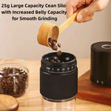 Portable Electric Coffee Bean Grinder – Rechargeable 1000mAh with 30 Adjustable Grind Levels