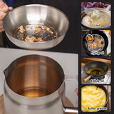 Stainless Steel Oil Filter Pot β Fry Basket & Fine Mesh Strainer