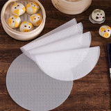 Reusable Silicone Steamer Liners (3 Pcs) β Non-Stick Round Steaming Mats for Bamboo Steamers