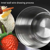 Kitchen Stainless Steel Powder Duster – Salt, Sugar, Pepper & Cocoa Shaker Container