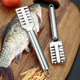1PC Stainless Steel Fish Scale Knife – Multi-Functional Fish Scaler & Scraper