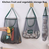 Reusable Hanging Mesh Storage Bags – Fruit & Vegetable Net Bags for Kitchen
