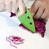 Multi-Functional Vegetable Stem & Leaf Separator – 8-Hole Cutter for Herbs & Veggies