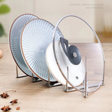Retractable Pot Lid & Plate Rack β Foldable Stainless Steel Kitchen Organizer