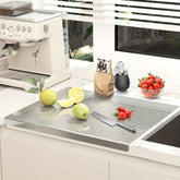 Stainless Steel Cutting Board – Heavy Duty Non-Slip Chopping Block for Meat & Vegetables