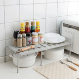 Retractable Kitchen Shelf โ Expandable Stackable Sliding Cabinet Organizer Rack