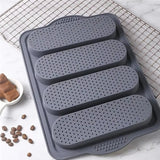 Large Silicone Baking Mold – Non-Stick Baguette Bread Tray for Home & Restaurant Baking