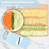 5-in-1 Vegetable & Fruit Slicer Multifunctional Manual Grater Cutter & Dicer