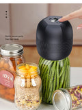 Electric Mini Mason Jar Vacuum Sealer Kit – Automatic Handheld Jar Pump with Lids