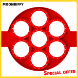 Silicone Pancake Maker β 7-Hole Nonstick Mold for Eggs, Pancakes & Baking