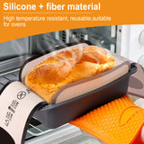 Silicone Bread Sling Loaf Pan Liner – Reusable Non-Stick Baking Mat