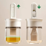 Silicone Oil Dispenser Bottle with Brush β BPA-Free Heat-Resistant Cooking & BBQ Tool