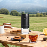 Portable USB Electric Coffee Bean Grinder – Rechargeable Mini Burr Grinder with 40 Gears