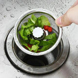 Stainless Steel Sink & Floor Drain Filter – Mesh Strainer for Hair, Food & Waste