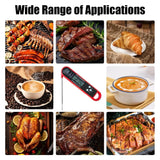 Waterproof Digital Meat Thermometer – Instant Read for Cooking & BBQ