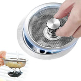 Stainless Steel Sink & Floor Drain Filter – Mesh Strainer for Hair, Food & Waste