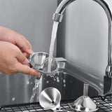 Stainless Steel Kitchen Funnels Set (3/5 Pcs) β Mini Food-Grade Funnels for Bottles & Spices