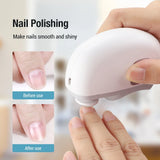 Electric Nail Clipper & Polisher β Rechargeable Automatic Nail Trimmer with Light for Adults & Babies